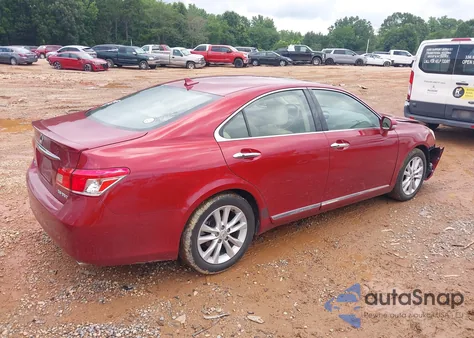 2010 Lexus Es 350 z USA, uszkodzony, nr VIN JTHBK1EG6A2383770